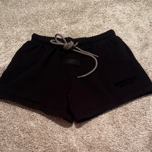 Essentials  Athletic Black Shorts